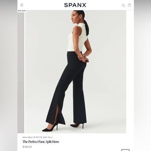 *NEW* SPANX perfect double slit pants
